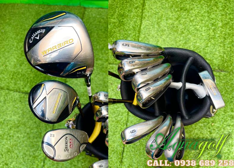 Bộ gậy golf cũ Callaway Warbird R