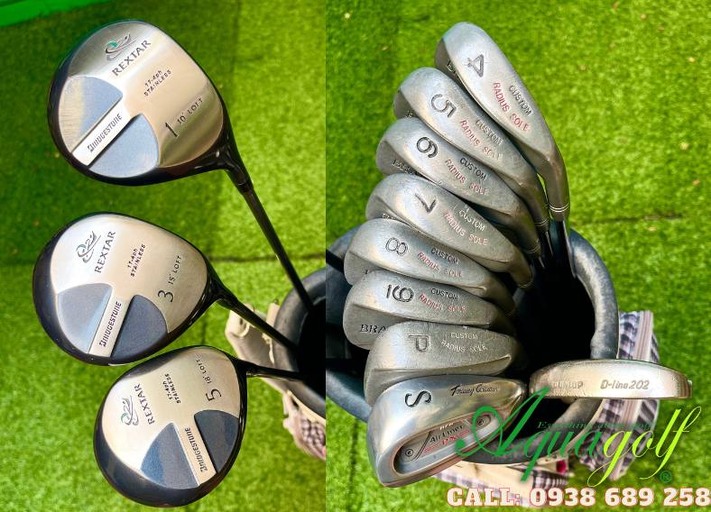 Bộ gậy golf cũ Brainerd Custom R (Nam fullset)