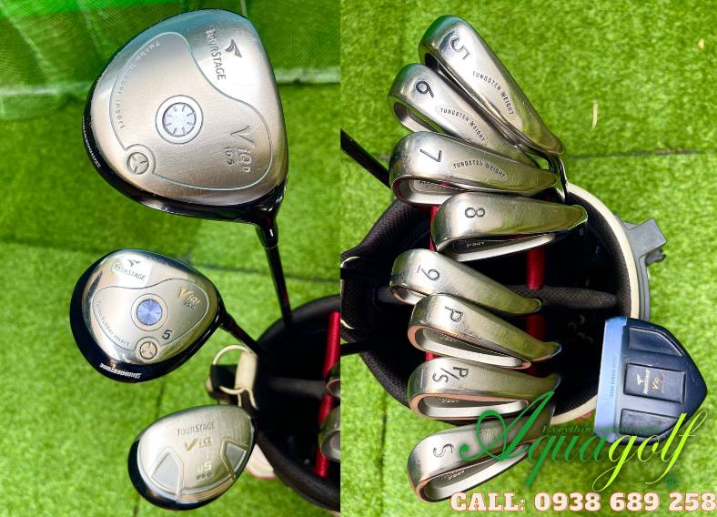 Bộ gậy golf cũ Bridgestone Tourstage R