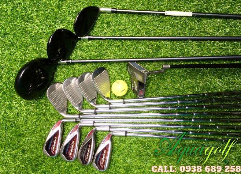 Bộ gậy golf cũ Callaway Diablo Uniflex R (Nam fullset)