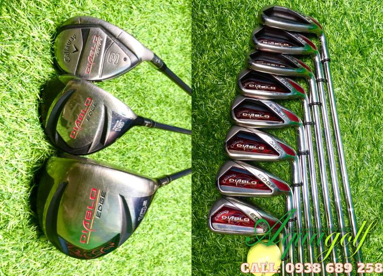 Bộ gậy golf cũ Callaway Diablo Uniflex R (Nam fullset)