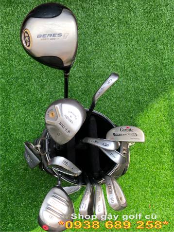 Bộ gậy golf cũ HONMA - HiroHonma LB606 1sao (Nam fullset)