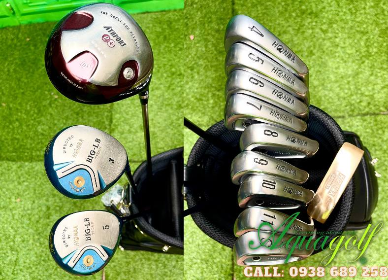 Bộ gậy golf cũ Honma LB708 1 sao R1 (Nam fullset)