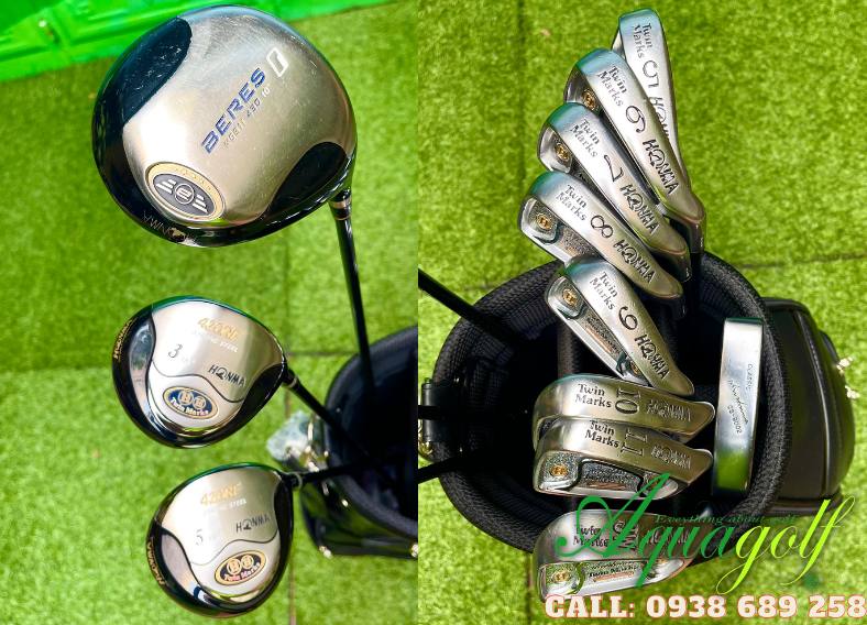 Bộ gậy golf cũ Honma Twin Marks R (Nam fullset)