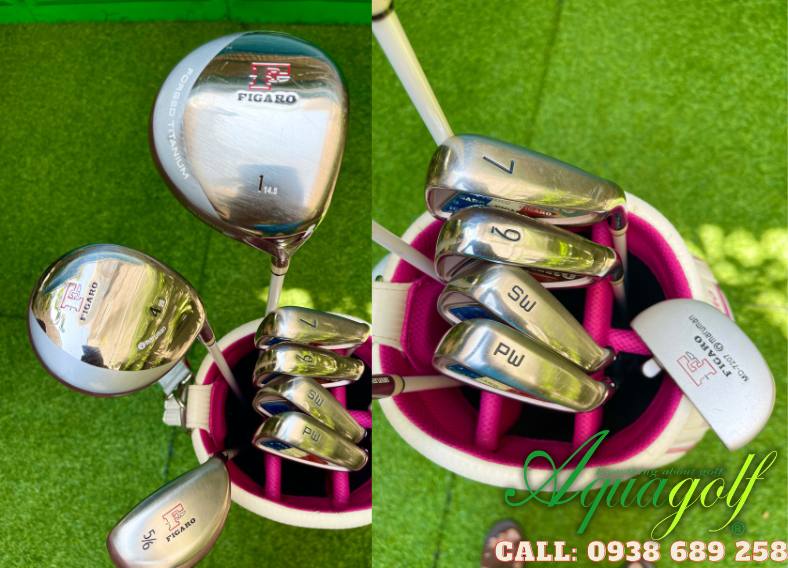 Bộ gậy golf cũ Maruman Figaro L (Nữ fullset-8g)