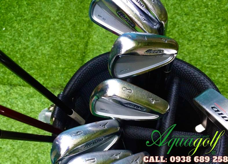 Bộ gậy golf cũ Mizuno MP52 NSPro850GH R (Nam fullset)