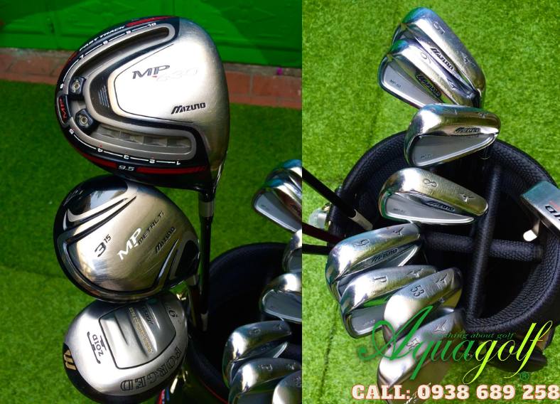 Bộ gậy golf cũ Mizuno MP52 NSPro850GH R (Nam fullset)