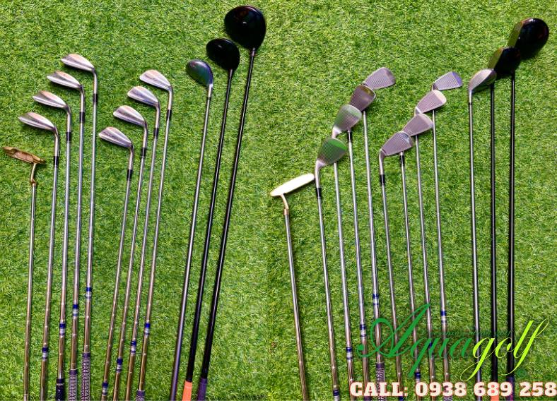 Bộ gậy golf cũ Mizuno SilverCup Steel R (Nam fullset)