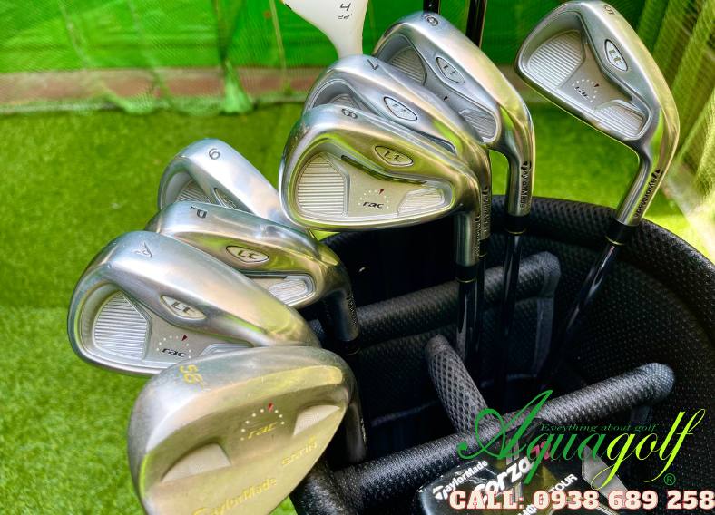 Bộ gậy golf cũ TaylorMade RAC Steel S