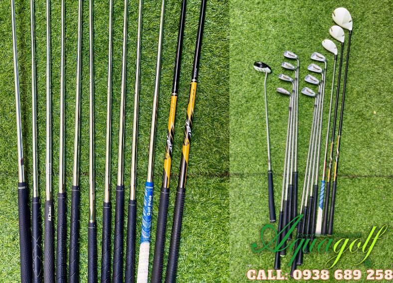 Bộ gậy golf cũ TaylorMade RAC Steel S