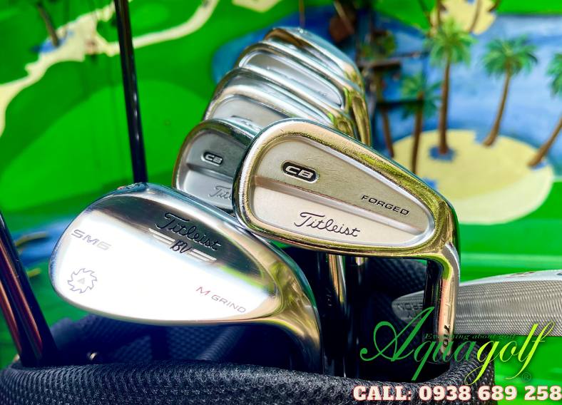 Bộ gậy golf cũ Titleist CB710 S (Nam fullset)