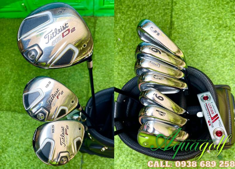 Bộ gậy golf cũ Titleist CB710 S (Nam fullset)