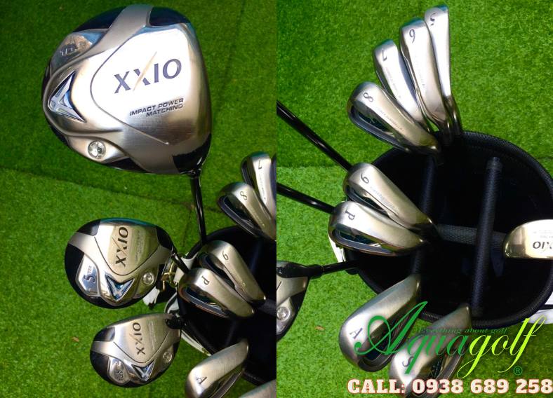 Bộ gậy golf cũ XXIO MP600 S (Nam fullset)