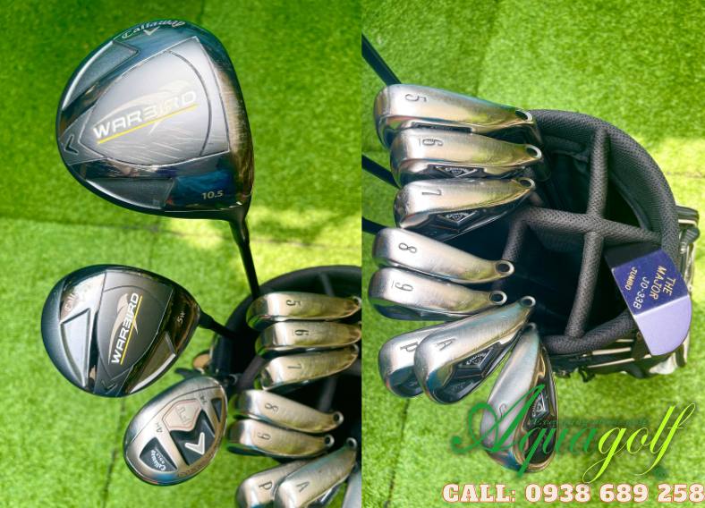 Bộ gậy golf cũ Callaway Warbird FT 950 R (Nam fullset)